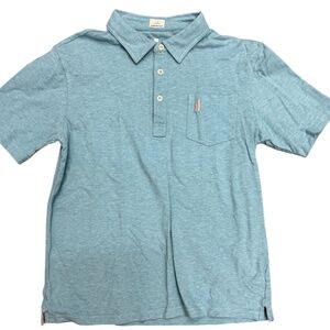 Johnnie-O Boys Blue Knit Polo